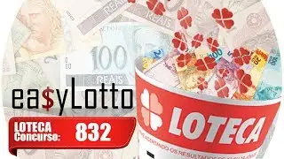 Resultado LOTECA 832 24/12  🍀