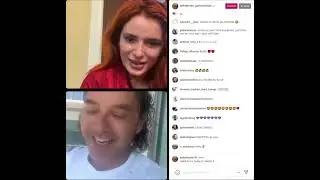Bella Thorne IG Live
