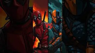 Deadpool vs Deathstroke: Who Wins the Ultimate Assassin Showdown? #shorts