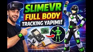 SlimeVR Full Body Tracking (FBT) Yapımı 2025 #vrchat #slimevr #fbt