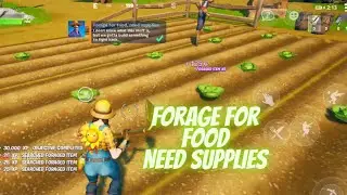 Forage for Food Need Supplies!