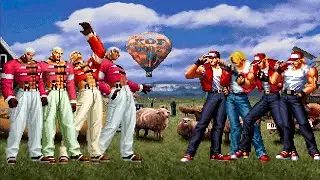 [KOF Mugen] Yashiro Nanakase Team vs Terry Bogard Team