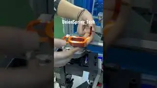 flat copper wire winding machine.inductance coils forming equipment.enameled wire bending machine
