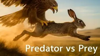 Predator vs Prey: A 42-Second Chase in the Wild