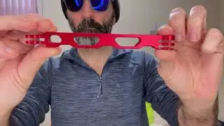 red metal bar speed ASMR unboxing