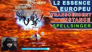 Lineage 2 Essence EU - Transcendent Instance Zone (SPELLSINGER GAMEPLAY) pt-br