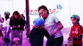 Babes Brigade Girls skateboarding event at Skate Loft in Toronto, ON
