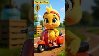 Chick 🐥 Takes on the Fast Pigeon 🕊️ | Epic Bird Race 2025 | Chick Fizz
