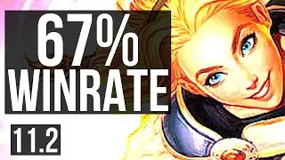 LUX & Caitlyn vs KARMA & Senna (SUPPORT) | Rank 3 Lux, 3/1/9, 67% winrate | BR Challenger | v11.2