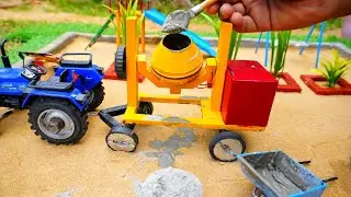 top most creative science project || tractor project masin project mixer masin ||  @farmingtoy