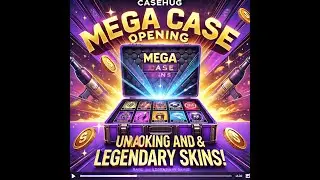 Casehug Mega Case Opening - Unlocking Rare and Legendary Skins!