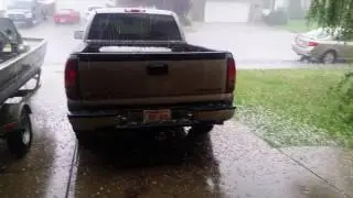Fort sask storm