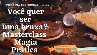 Magia Pr&aacute;tica #cursodemagiapratica #masterclassbruxaria #cursowicca