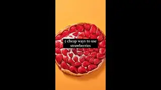 5 recettes de fraises pas ch&egrave;res 🍓