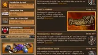 RuneScape XP weekend