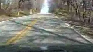Scenic Nebraska Drive in the Spring