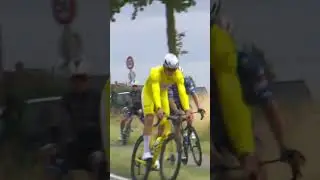 Mathieu van der Poel doing Mathieu van der Poel things 🫨 #cycling #tourdefrance