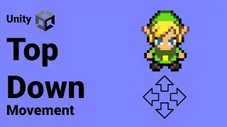 2D Top Down Movement  - Quick UNITY Tutorial