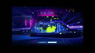 Rocket League Lime Sub Zero Out Golden Lantern 21