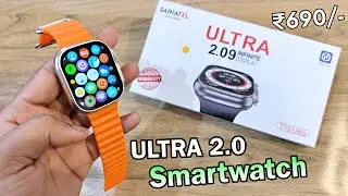 T10 Ultra Smartwatch Unboxing | ₹690 only 😍 | Ultra Smartwatch🔥