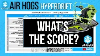 What's the Score? A Drone Scorecard Review of the Air Hogs Hyper Drift
