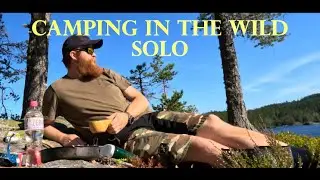 I Went Solo Camping In Norway! Catch & Cook Trout| Can Am Outlander.