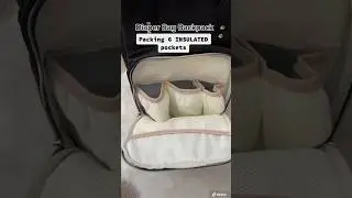 The Diaper Bag YOU NEED with 6 insulated pockets!