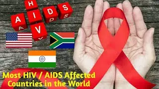 Most HIV / AIDS  Affected Countries in the World