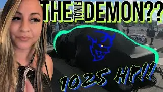 I saw the Fastest Demon in the World! DODGE Challenger SRT Last Call DEMON 1025HP