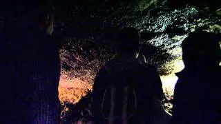 Tin whistle in Dunmore Cave, Ireland