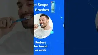 Crest Scope | Mini Brushes-Disposable Toothbrushes with Toothpaste and Pick for Work or Travel