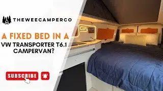 A fixed bed in a Volkswagen Transporter T6.1 Campervan?