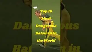 Top 10 Most Dangerous Batsmen in the World 🏏 | Fearless Hitters of All Time