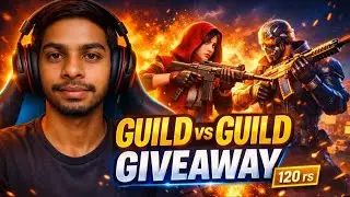 GUILD VS GUILD GIVEAWAY CUSTOM  120 RS #FREEFIRE #GAME #GAMING #GIVEAWAY