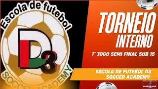 1&deg; jogo da semi final torneio interno D3 Soccer Academy !⚽️
