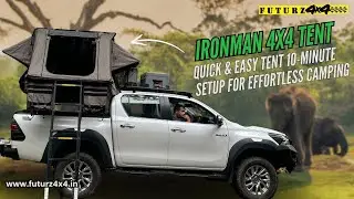 ⛺Ironman 4x4 Tent   Quick & Easy Tent To 10 Minutes Setup For Effortless Camping⛺
