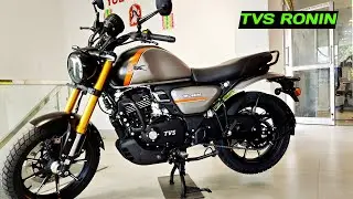Yeh Hai New TVS RONIN 225 Mid Variant ( Charcoal Ember) Detail Walkaround Review ⭕❗⭕|| @LocalAbroad