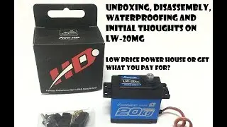 Power HD LW-20MG Unboxing, initial impressions, speed demo, and waterproofing