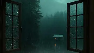 Heavy Rain Sounds for Sleep, Study & Relax - 3 Hour of Soothing Rain