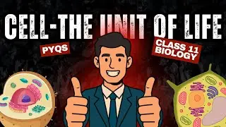 Cell: The Unit of Life |  PYQs Explained | Biology Class 11/12/NEET | BY SLEEPY LEARNERS.