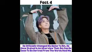 BTS Namjoon Amazing Facts That Only 5% Army's Know! (Part 7)