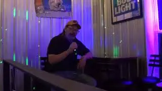 Lee Mullins singing Whiskey Bent & Hell Bound by Hank Williams Jr at The Rundown on April 25, 2024