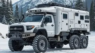 Новый Toyota 6x6 Camper | Роскошный внедорожный автодом 2026 года | Безопасное вождение