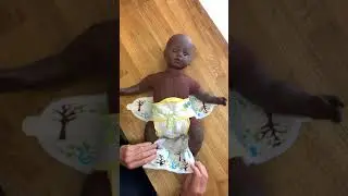 Nappy Ever After - Cotton Shaped (Fitted) Nappy Demonstration