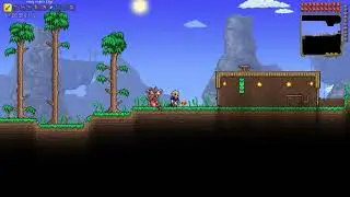 A tour of my Terraria (early hard mode) world.