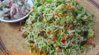 Tiranga Pulao Tricolor Rice  (Indian Flag Inspired)