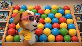 Puppy Boo Buys a New Bouncy Ball! 🐶🎈 | Fun Toy Shopping Adventure for Kids 🛍️