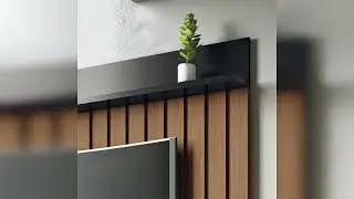 Review: Rack Painel Denver Suspenso para Tv 55 Polegadas 160x155-edecasamoveis 3038-Castanho-Preto