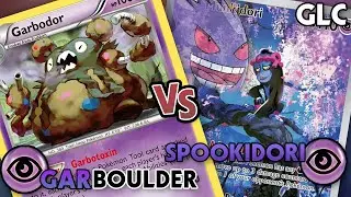 GARBOULDER VS SPOOKIDORI - Pokemon TCG Gym Leader Challenge