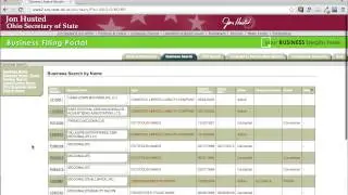 Ohio Secretary of State Business Search